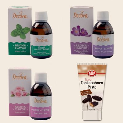 Floral, mint & spice flavours