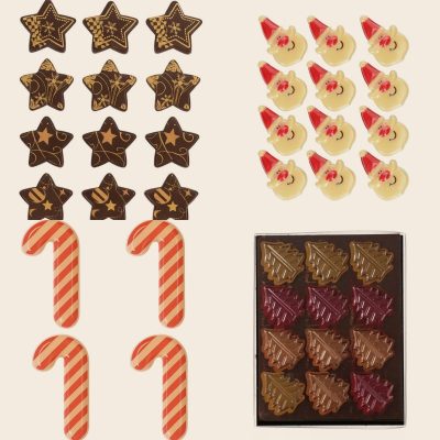 Chocolate Christmas decorations