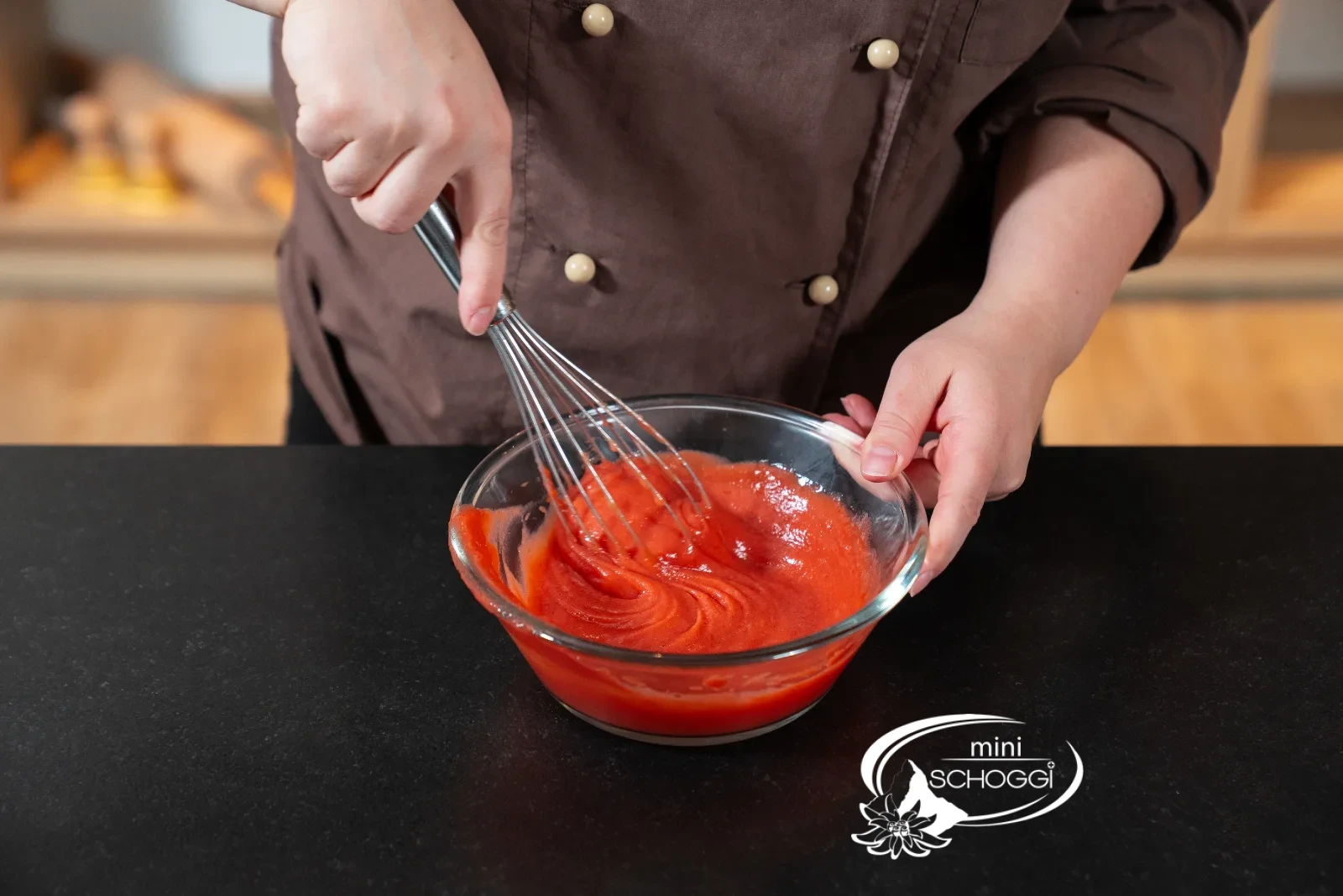 Gelatine einarbeiten