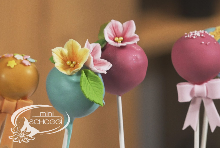 Homemade cake pops