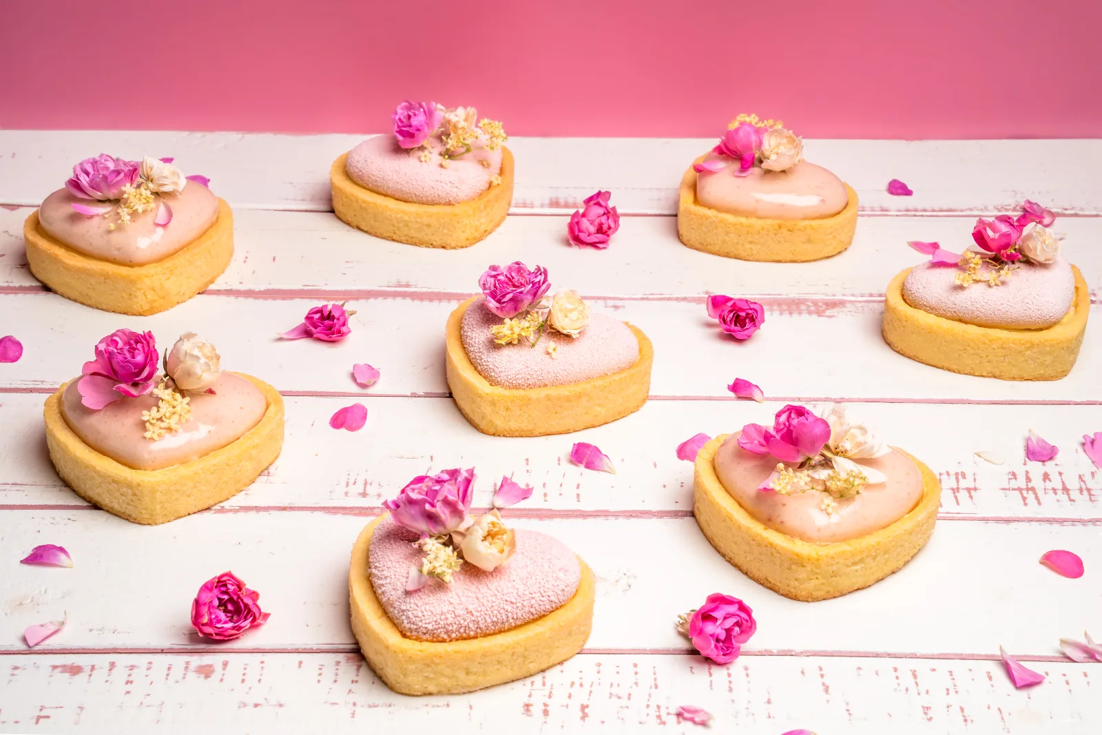 Strawberry-lemon patisserie