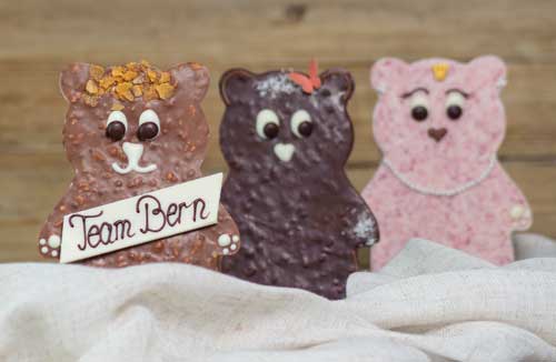 Ourson en chocolat