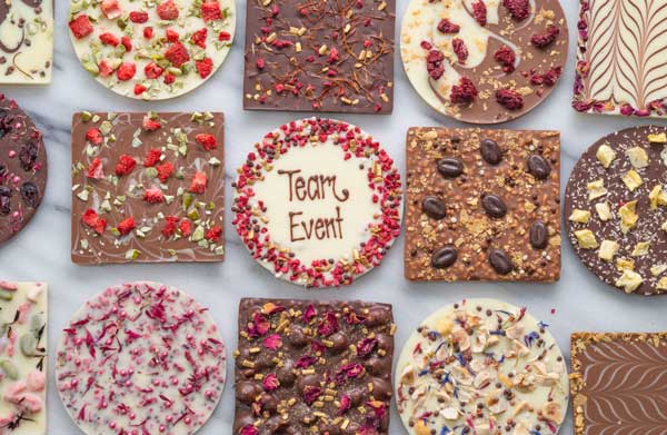 Événement d'équipe autour du chocolat