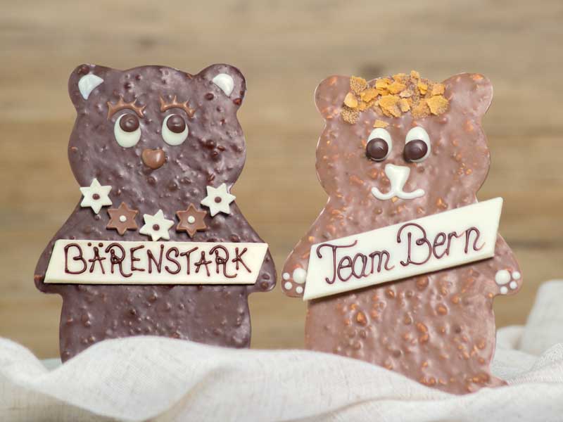 Tablette de chocolat Baeren de Berne