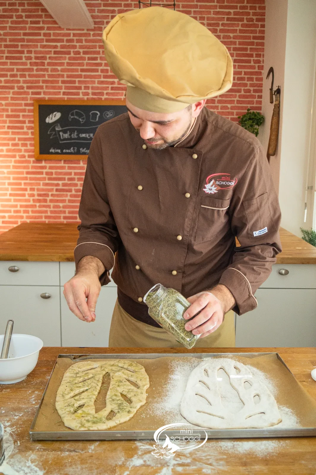 Fougasse – decorare e cuocere con vapore