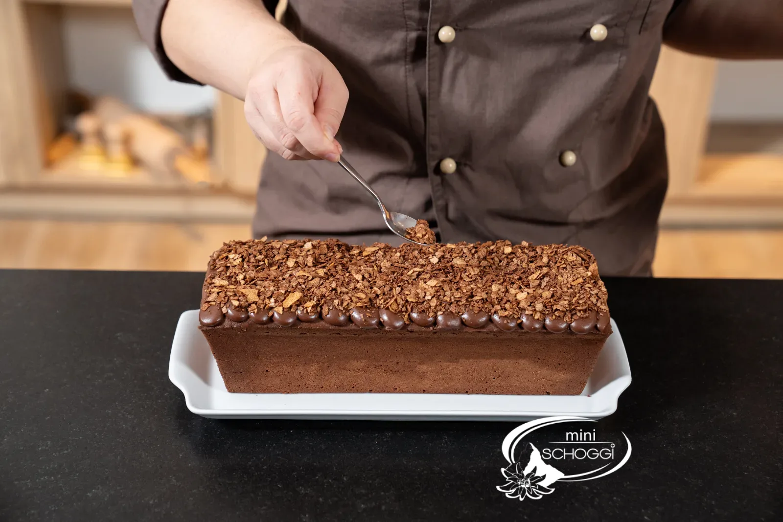 Kuchen mit Hüppen-Erde