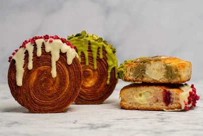 New York Rolls made from croissant dough
