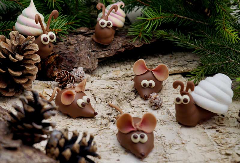 Tecnica di decorazione a spruzzo per cupcake