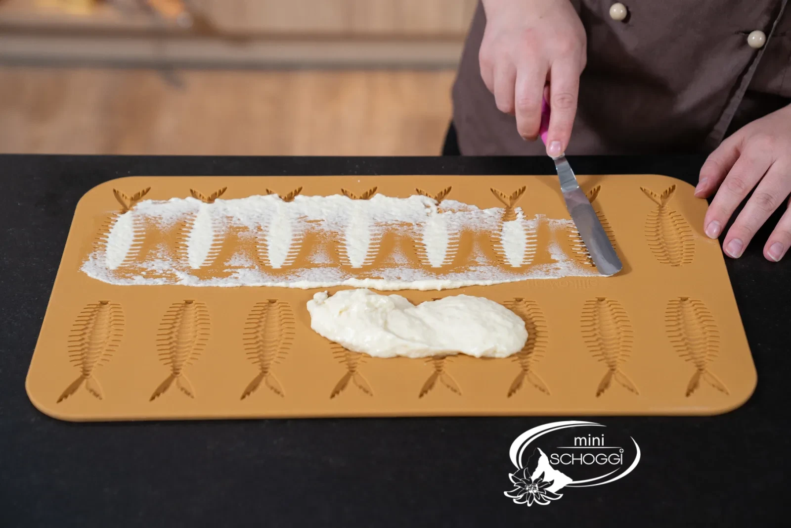 Die Hüppen formen und backen