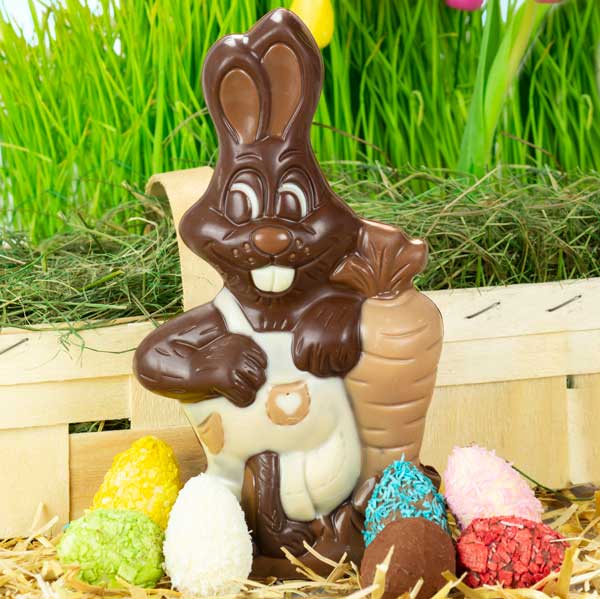 Coniglietto di Pasqua di cioccolato