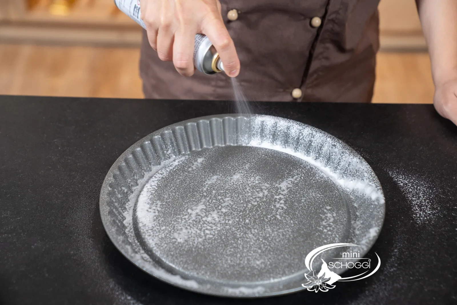 Abfüllen und backen
