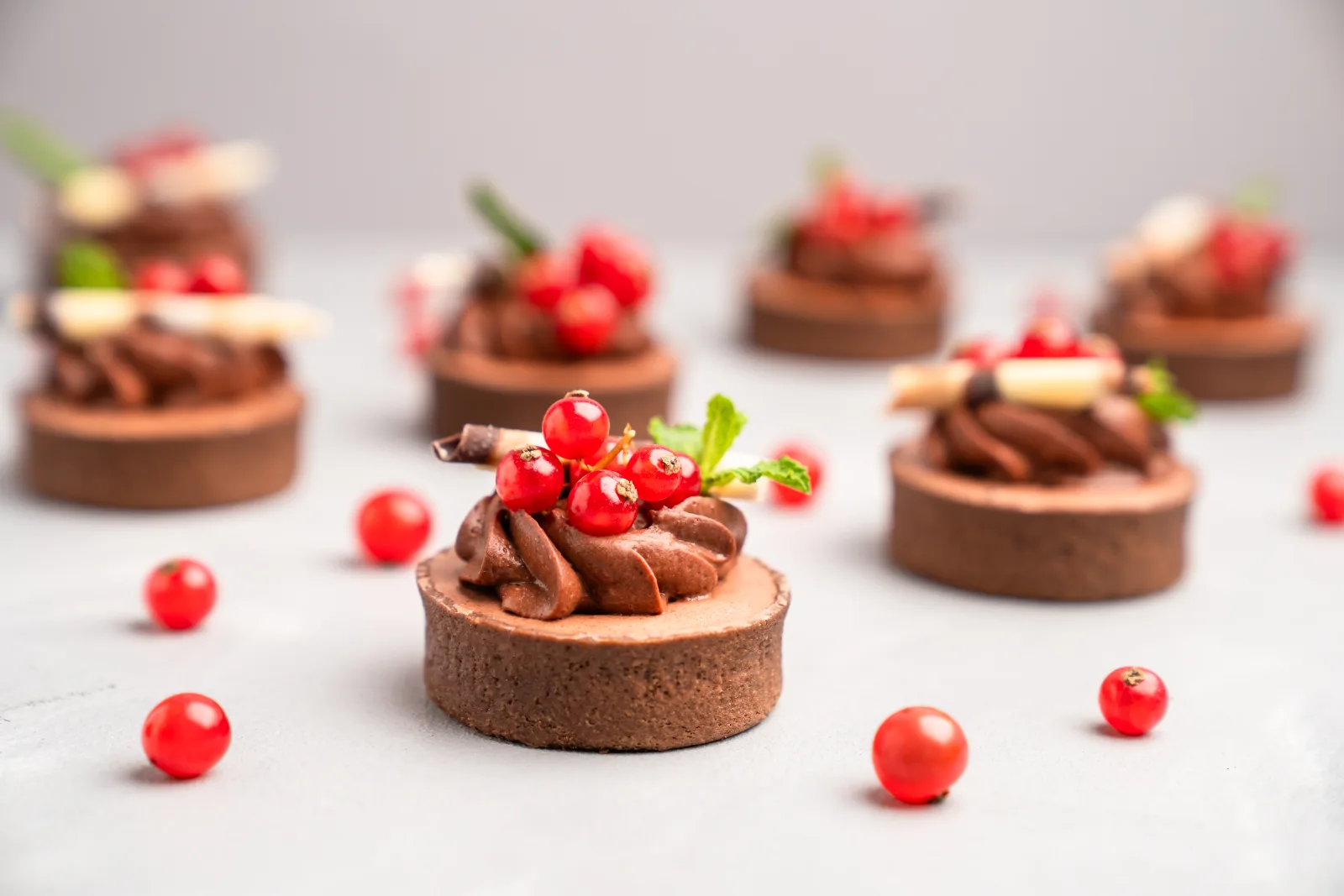 Little chocolate cakes