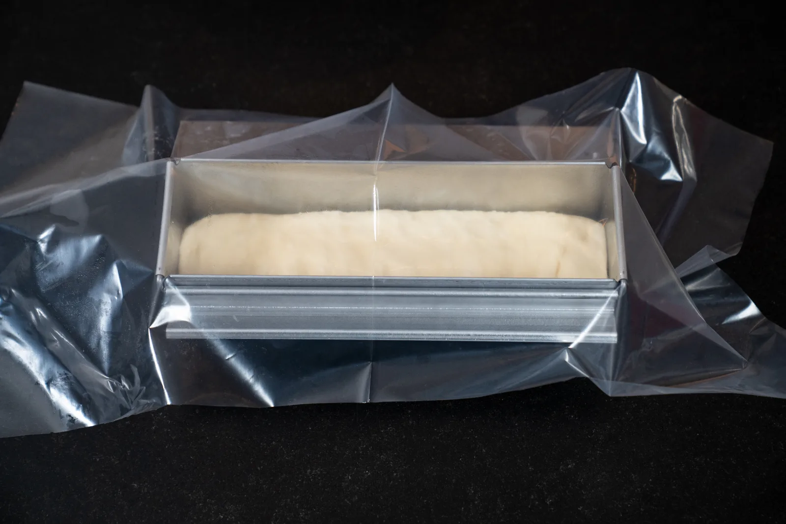 Toast bread – final proof
