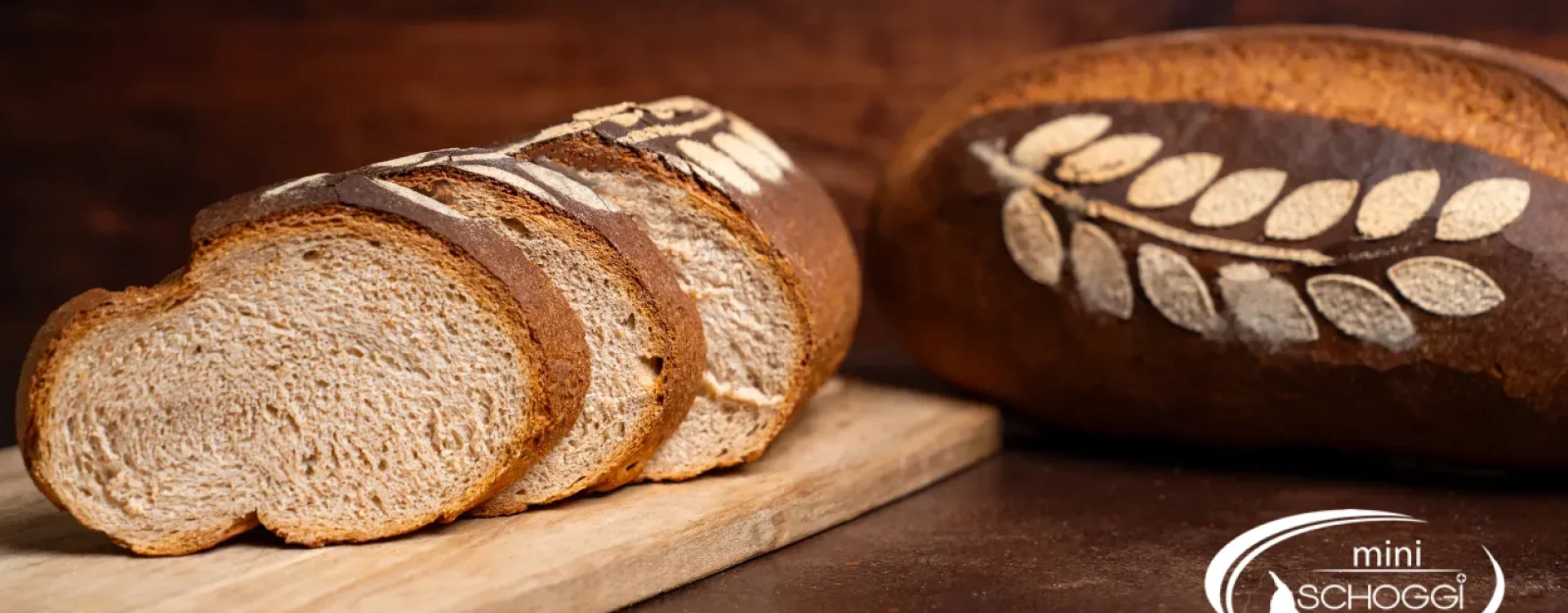 Landbrot mit Ährenmuster