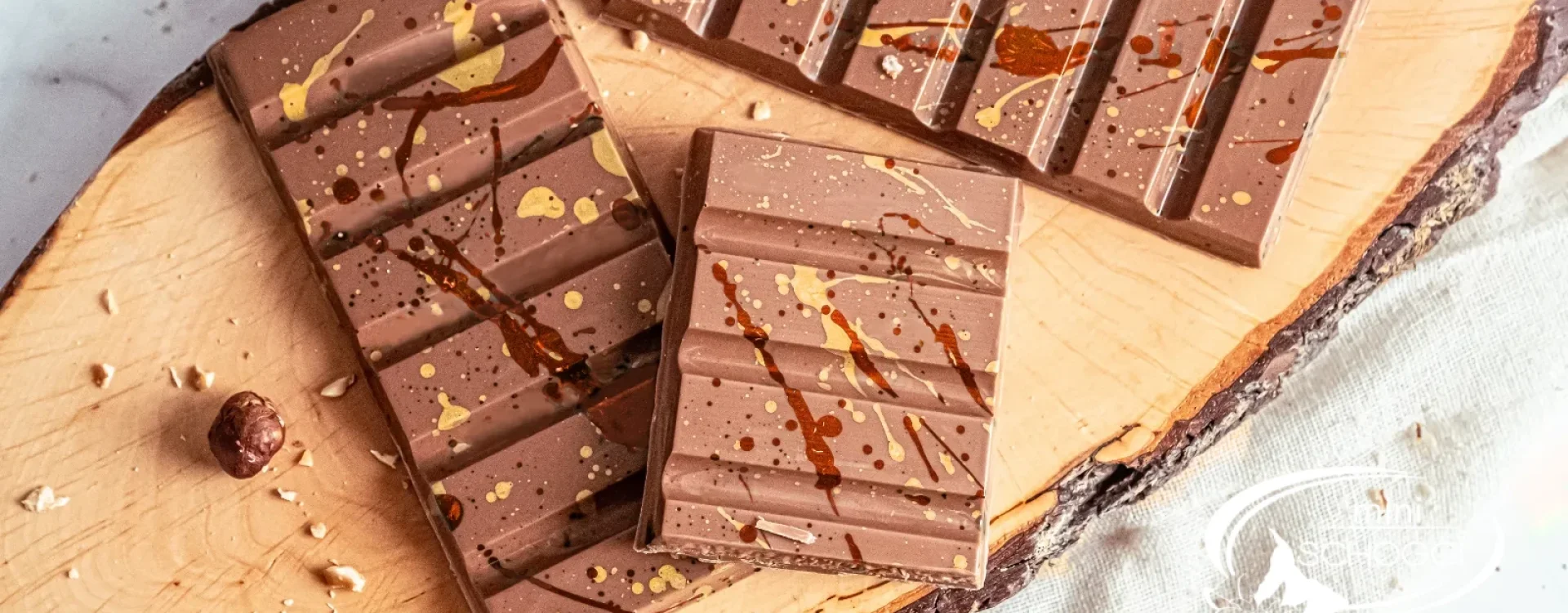 Cioccolato Dubai Denner con ripieno alla nocciola